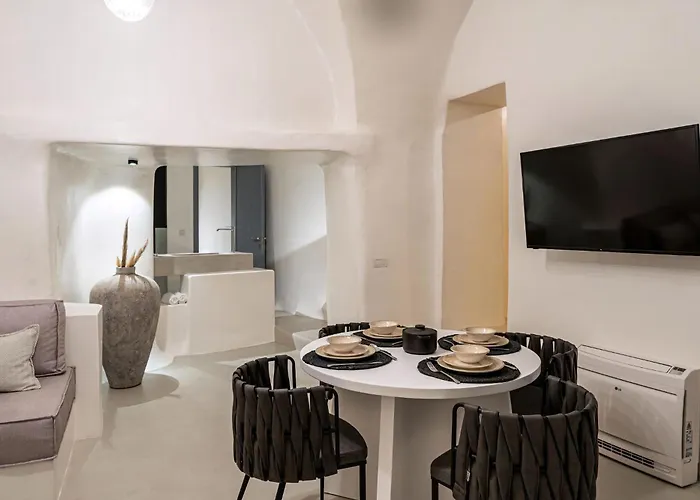 Villa Wonderful Santorini 1 Bedroom Gonia Astonishing Views