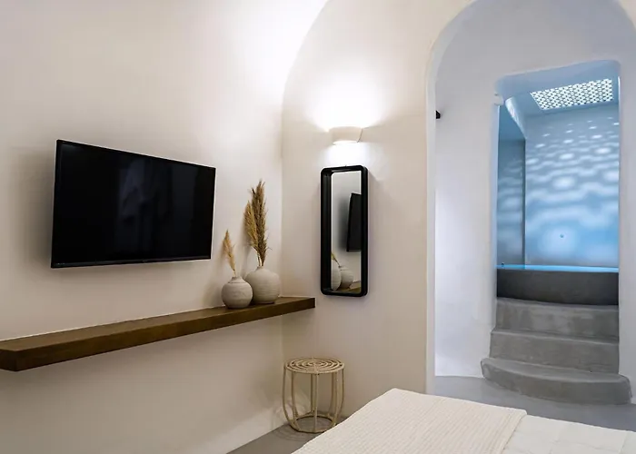 Villa Wonderful Santorini 1 Bedroom Gonia Astonishing Views *