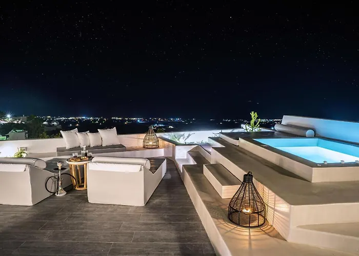 Villa Wonderful Santorini 1 Bedroom Gonia Astonishing Views