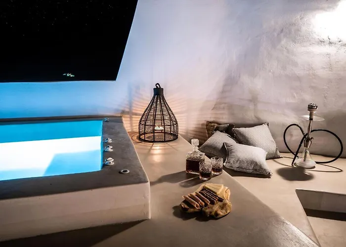 Villa Wonderful Santorini 1 Bedroom Gonia Astonishing Views *