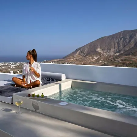 Wonderful Santorini 1 Bedroom Gonia Astonishing Views Outdoor Jacuzzi Exo Gonia