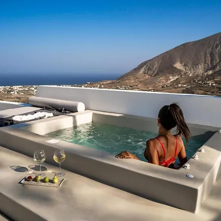 Wonderful Santorini 1 Bedroom Gonia Astonishing Views Outdoor Jacuzzi Exo Gonia